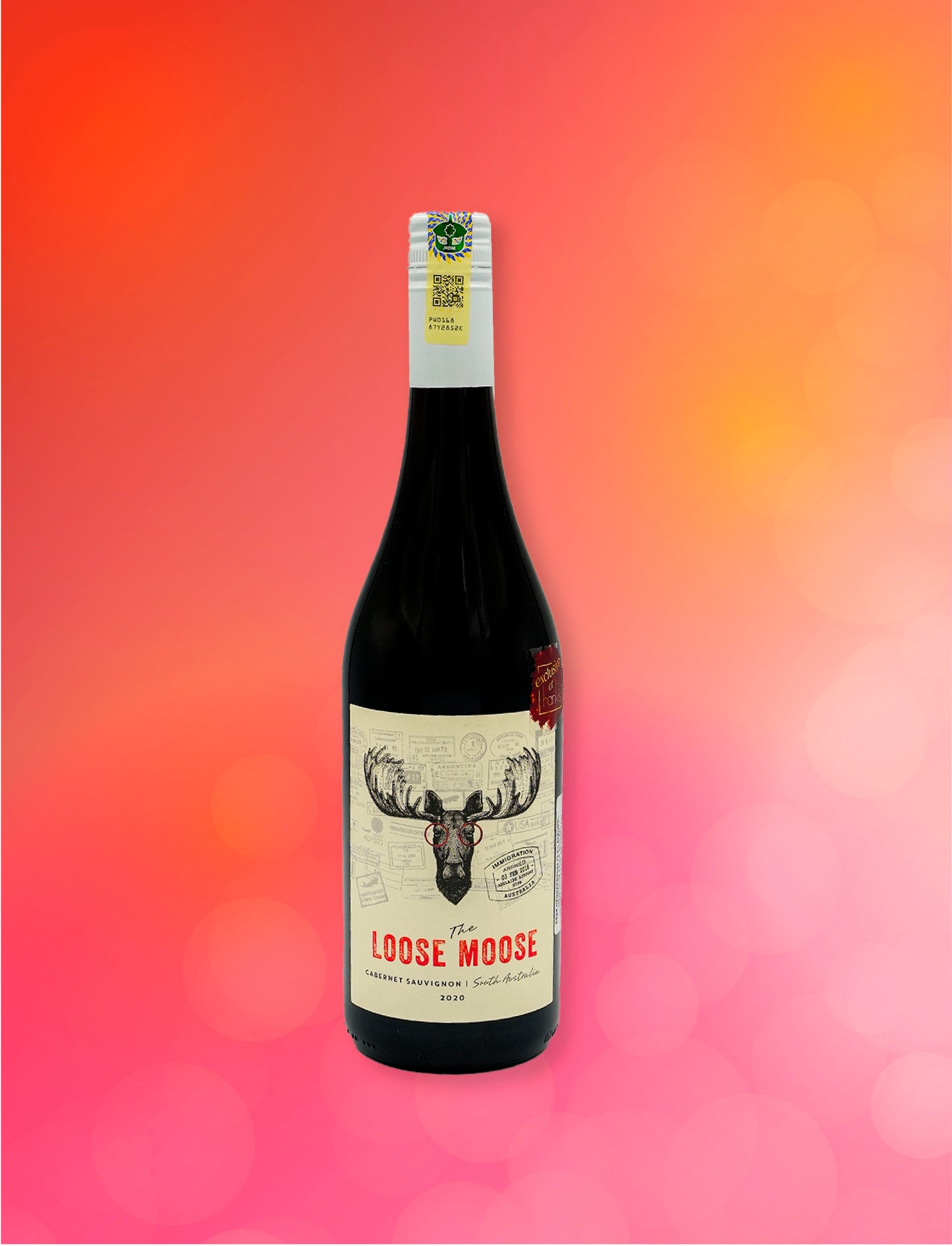 Wine - Loose Moose Cab Sau 750ml