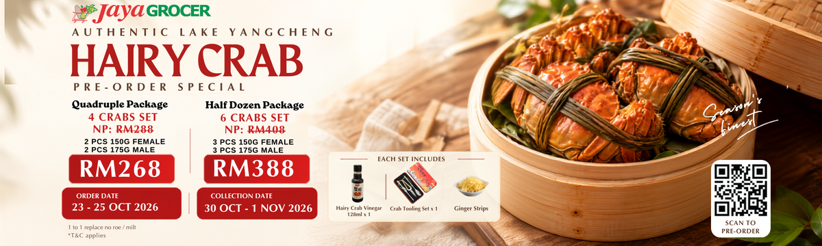 Premium Hairy Crab Pre-order