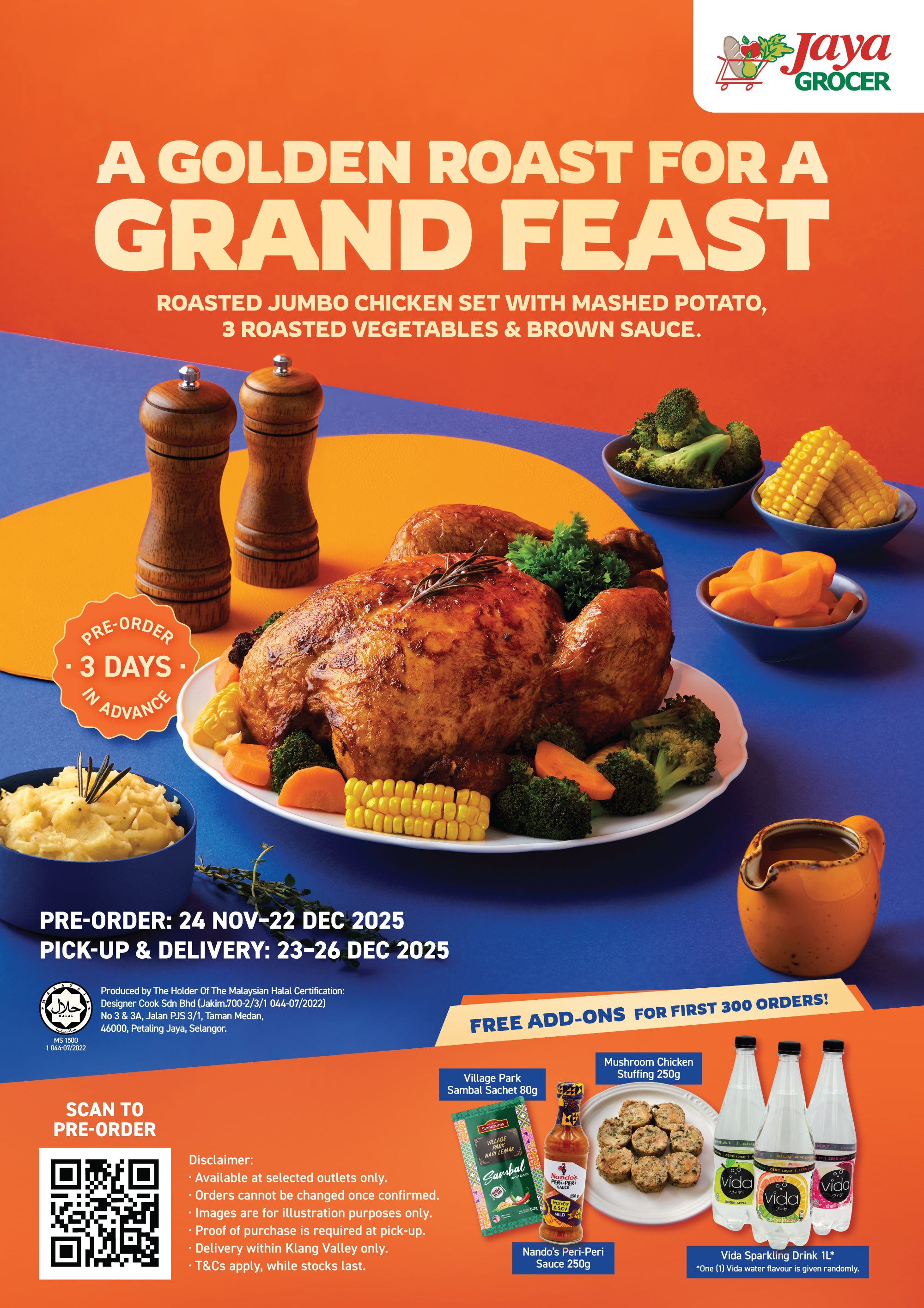 JG Halal Pre-order